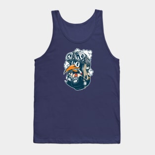 Smoking bird Tank Top